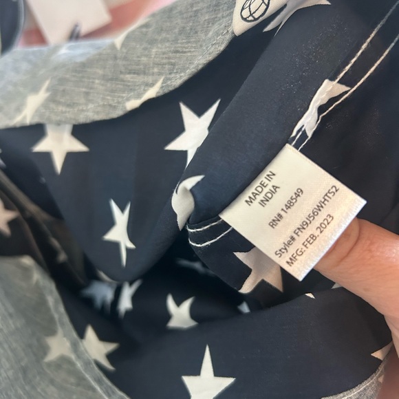 Free Planet  Mens White Button Front Shirt American Flag - Picture 13 of 15